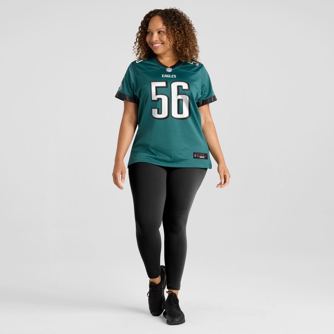 Tyler Steen Philadelphia Eagles Nike Women's Team Game Jersey - Midnight Green