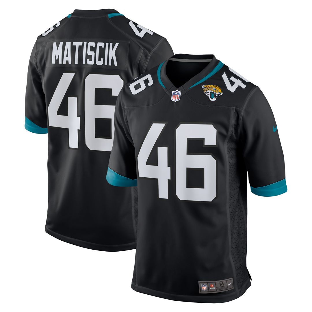Ross Matiscik Jacksonville Jaguars Nike Game Jersey - Teal