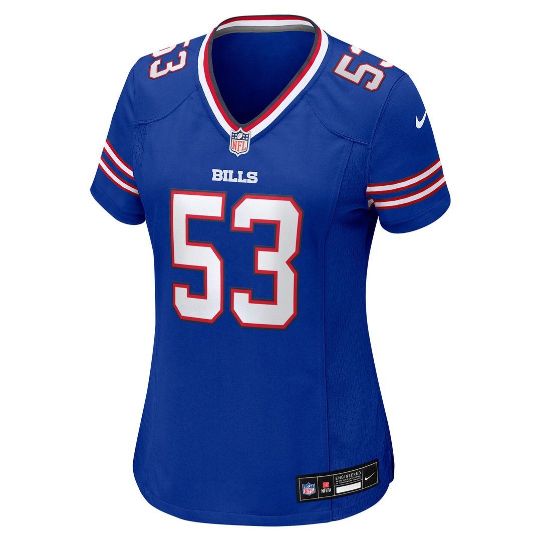 Lloyd Cushenberry III Buffalo Bills Nike Women's Team Game Jersey -  Royal