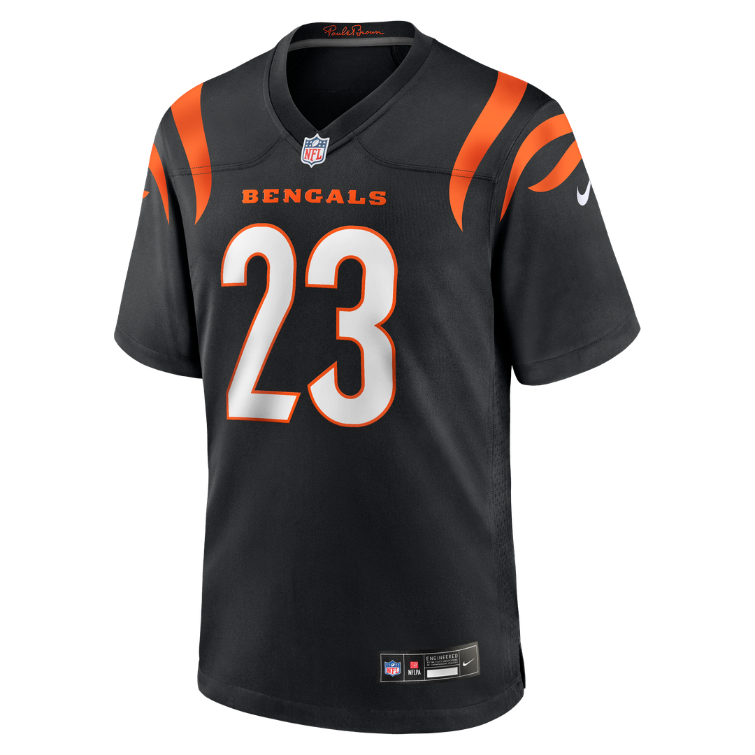 Daxton Hill Cincinnati Bengals Nike Player Game Jersey - Black