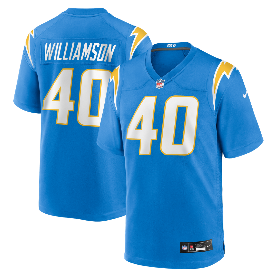 Kendall Williamson Los Angeles Chargers Nike Team Game Jersey -  Powder Blue