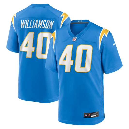 Kendall Williamson Los Angeles Chargers Nike Team Game Jersey -  Powder Blue