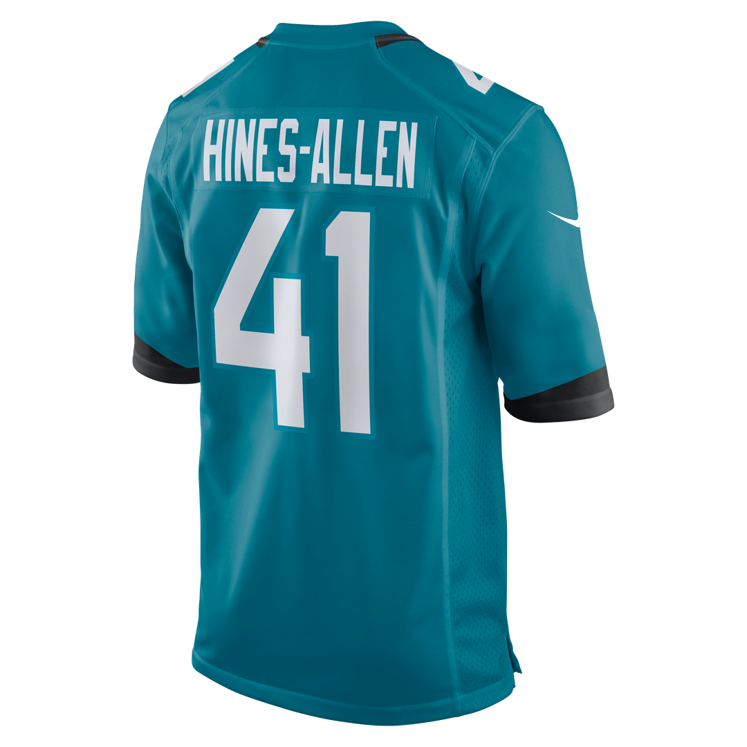 Josh Hines-Allen Jacksonville Jaguars Nike Player Game Jersey - Teal