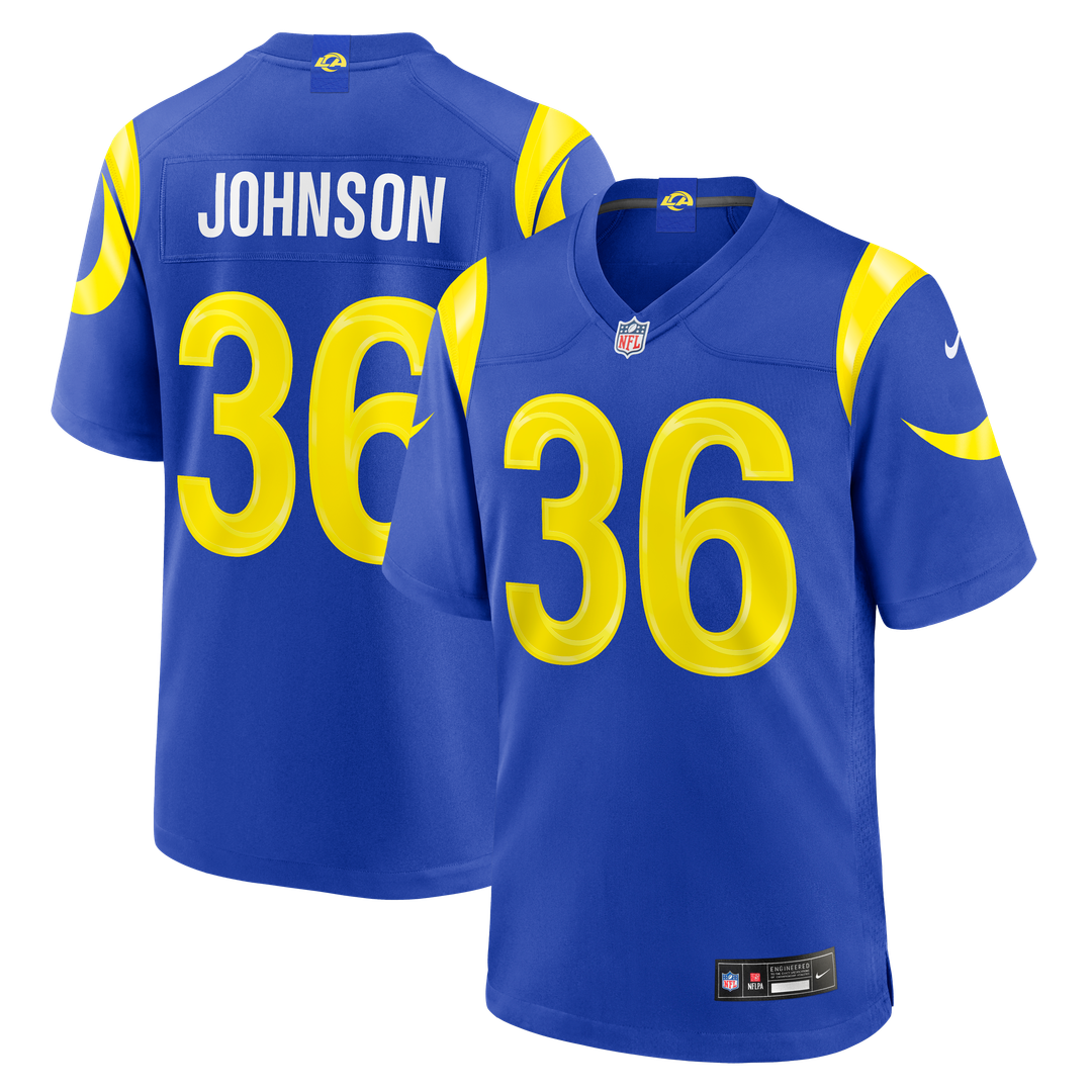 Alex Johnson Los Angeles Rams Nike Team Game Jersey - Royal