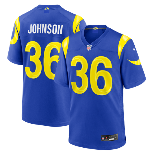 Alex Johnson Los Angeles Rams Nike Team Game Jersey - Royal