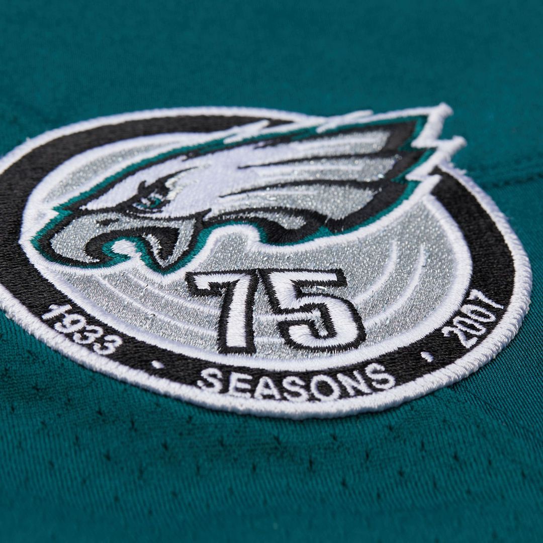 Brian Dawkins Philadelphia Eagles Mitchell & Ness 2007 Authentic Throwback Retired Player Jersey - Green
