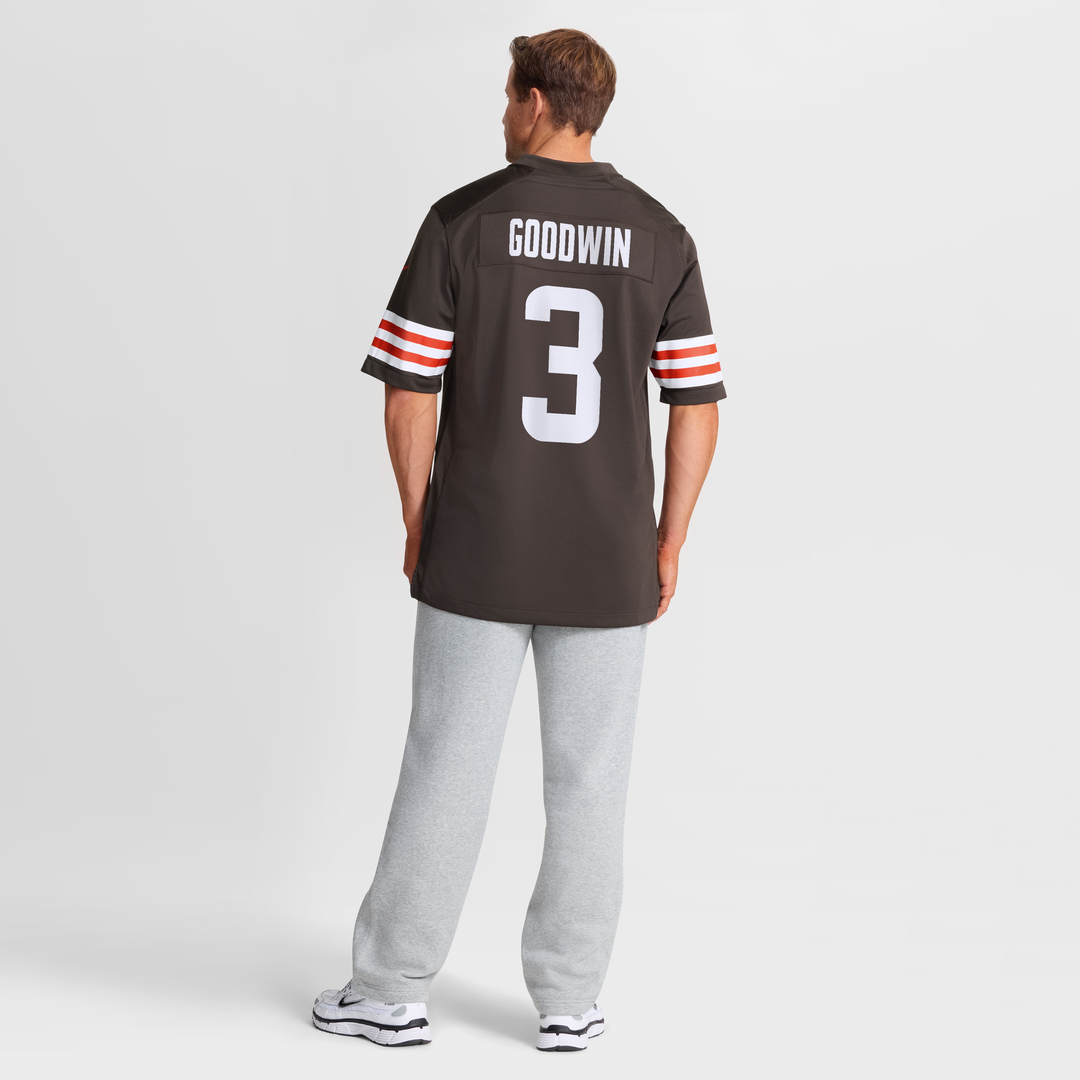 Marquise Goodwin Cleveland Browns Nike Team Game Jersey -  Brown