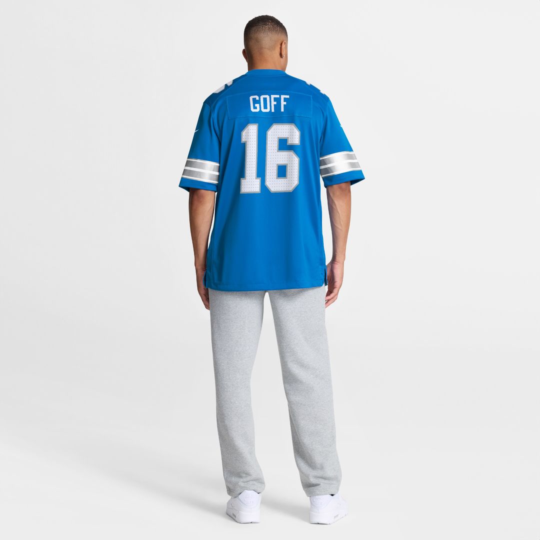 Jared Goff Detroit Lions Nike 2nd Alternate Game Jersey - Black