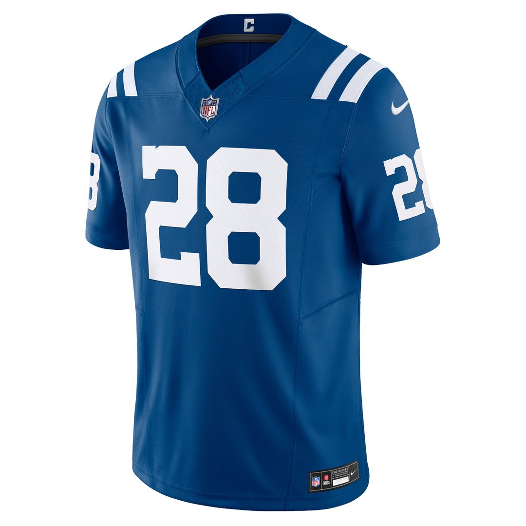 Jonathan Taylor Indianapolis Colts Nike Vapor F.U.S.E. Limited Jersey - Blue