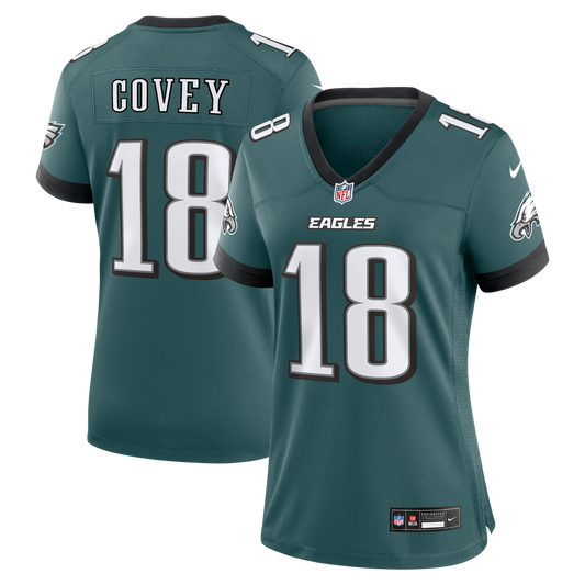 Britain Covey Philadelphia Eagles Nike Women's Team Game Jersey -  Midnight Green