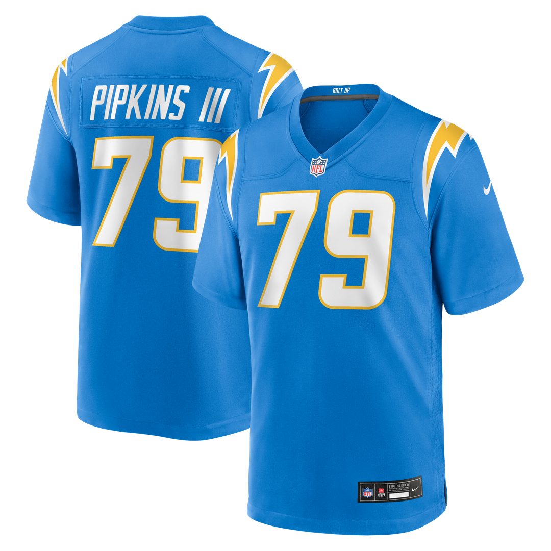 Trey Pipkins III Los Angeles Chargers Nike Game Jersey - Powder Blue