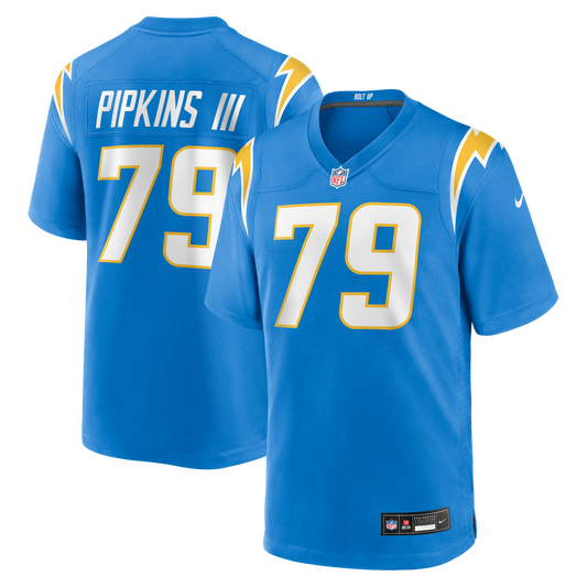 Trey Pipkins III Los Angeles Chargers Nike Game Jersey - Powder Blue