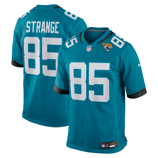 Brenton Strange Jacksonville Jaguars Nike Team Game Jersey -  Teal