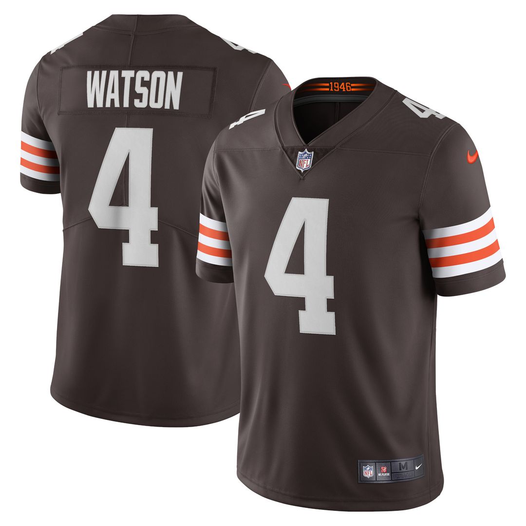 Deshaun Watson Cleveland Browns Nike 2021 Alternate Vapor Limited Jersey - White