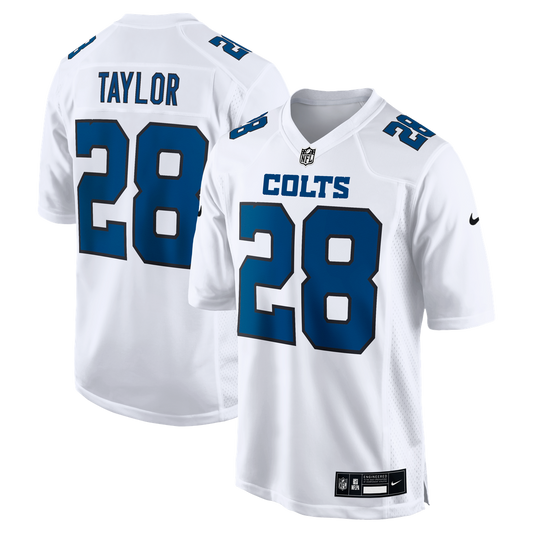 Jonathan Taylor Indianapolis Colts Nike Fashion Game Jersey - Tundra White