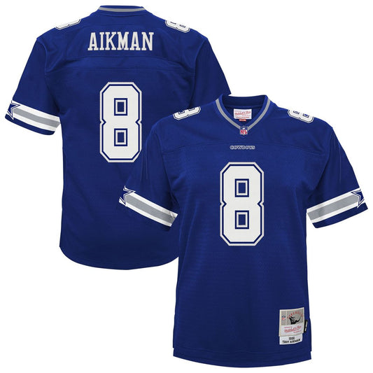 Troy Aikman Dallas Cowboys Mitchell & Ness Preschool 1996 Retired Player Legacy Jersey - Navy
