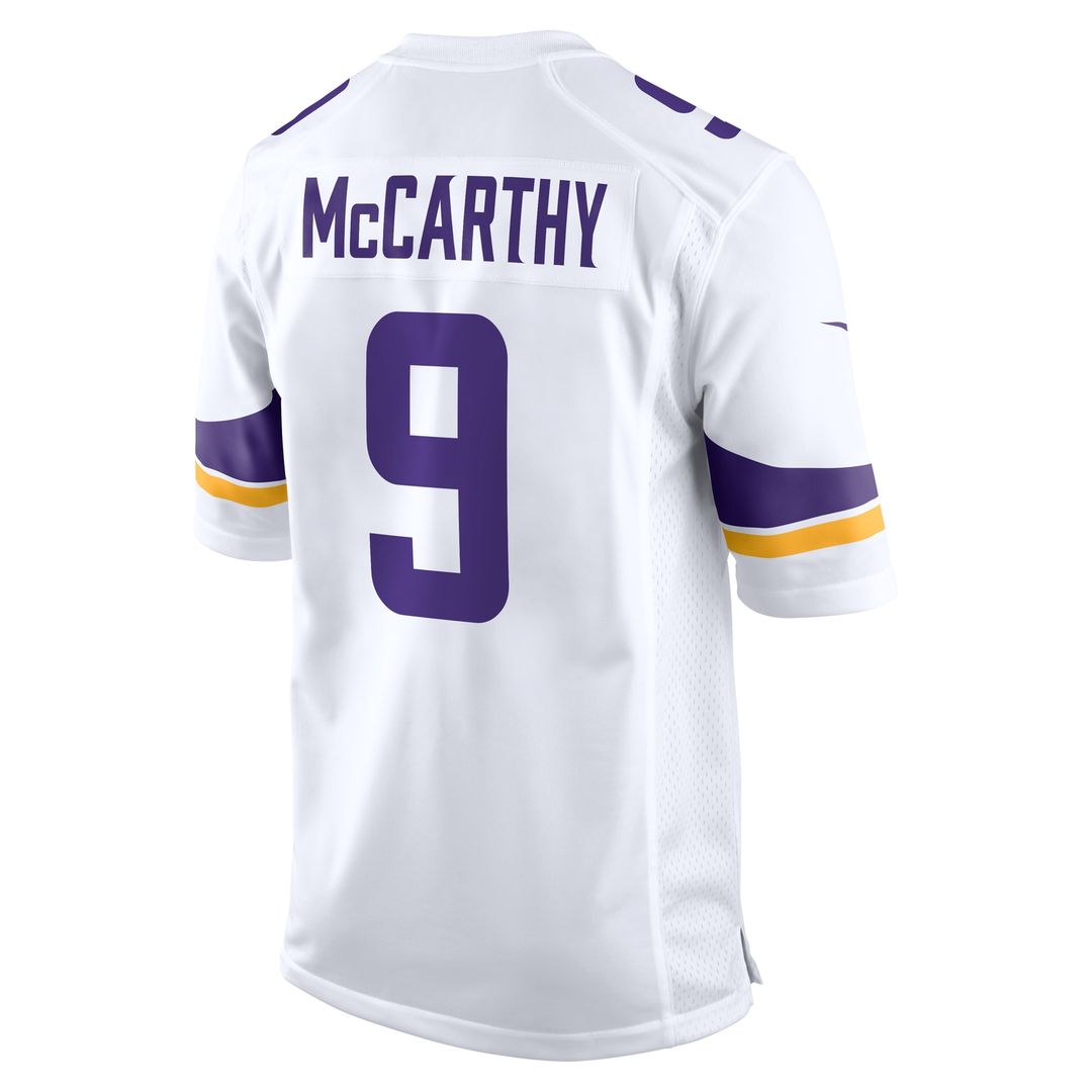 J.J. McCarthy Minnesota Vikings Nike 2nd Alternate  Player Game Jersey - Purple