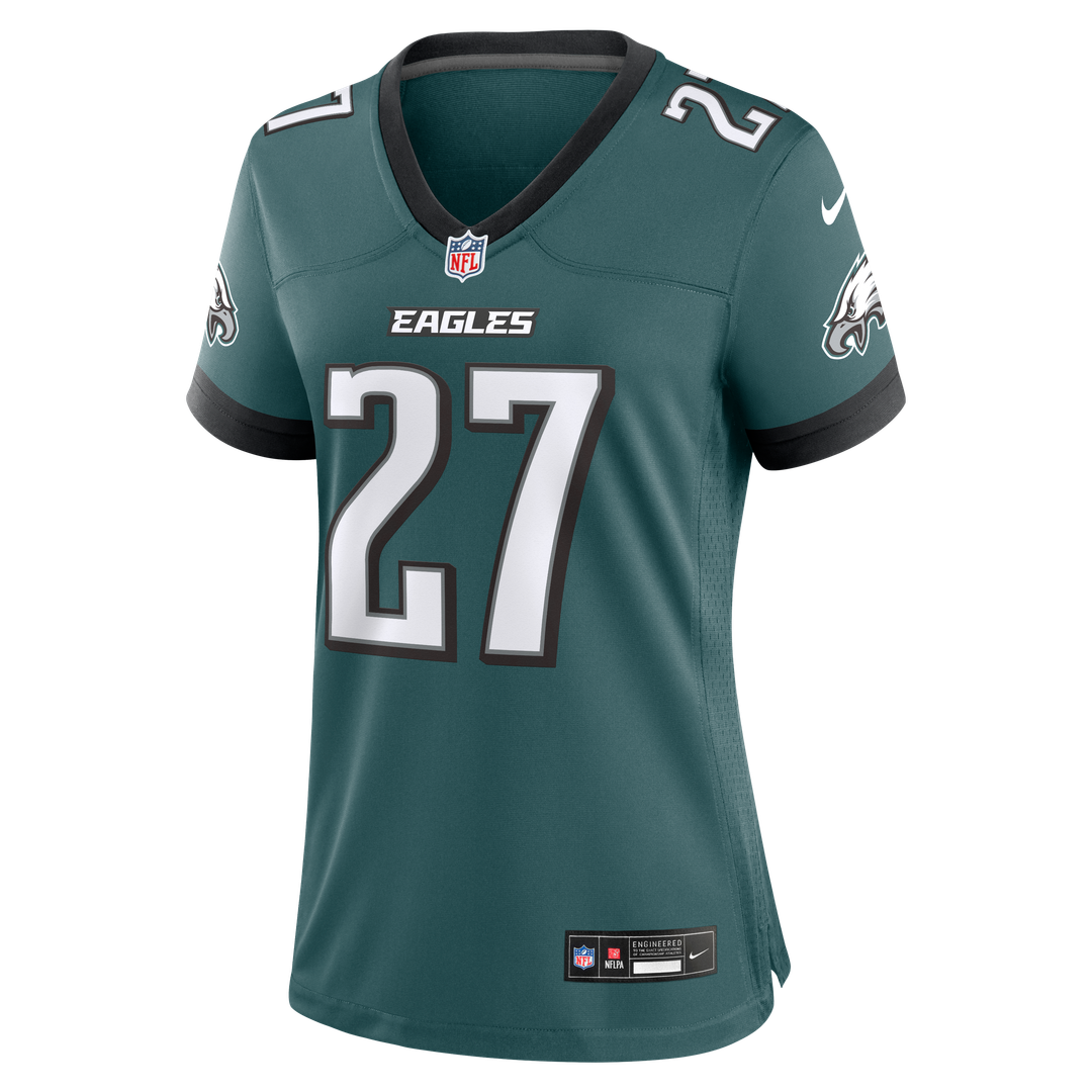 Quinyon Mitchell Philadelphia Eagles Nike Women's Team Game Jersey -  Midnight Green