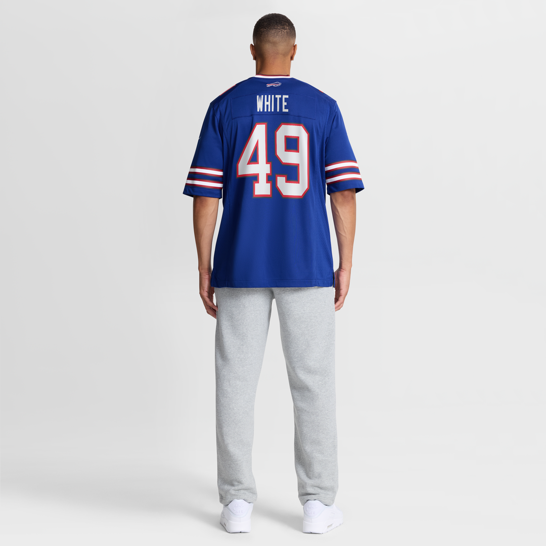 DaShaun White Buffalo Bills Nike Team Game Jersey - Royal