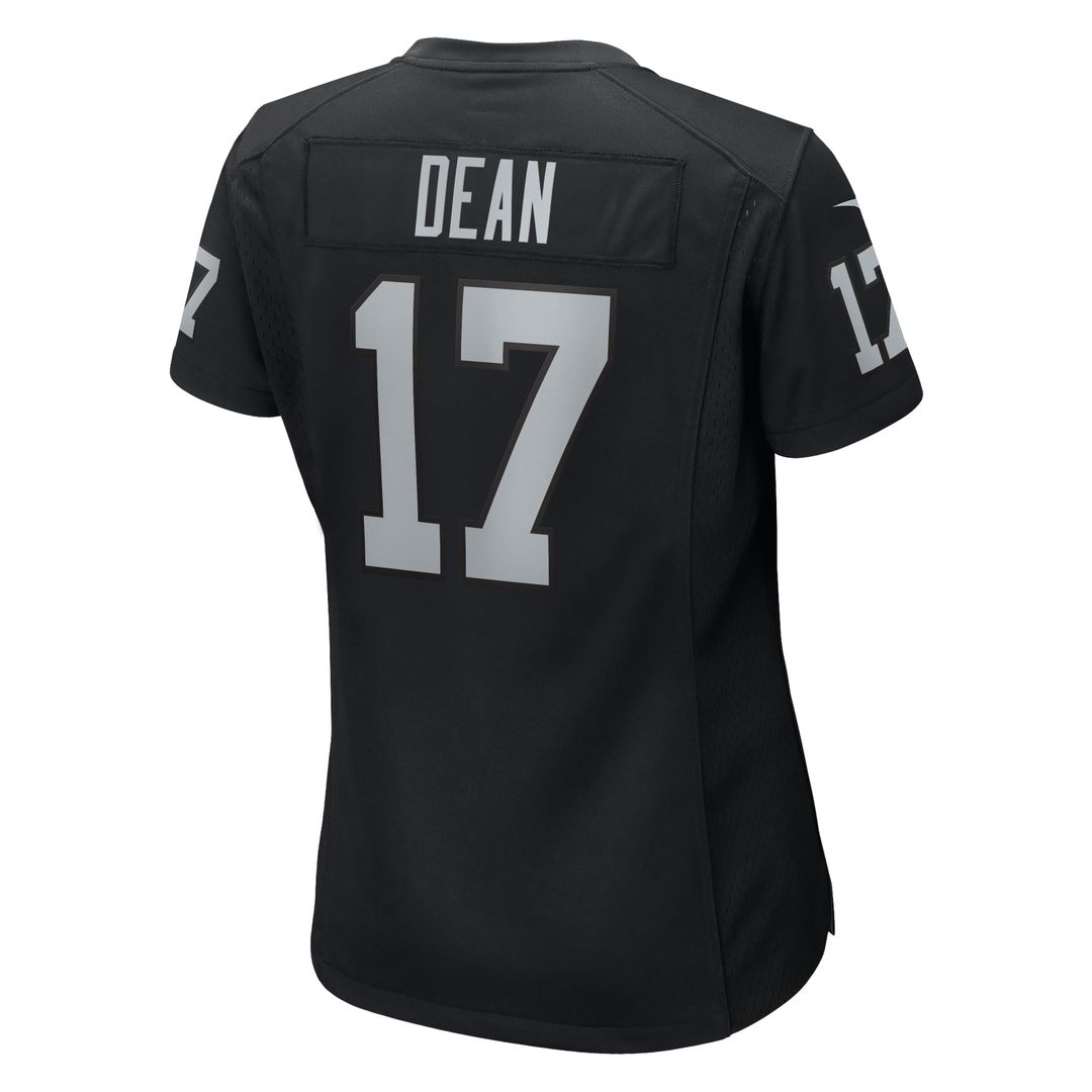 Nakobe Dean Las Vegas Raiders Nike Women's Team Game Jersey -  Black