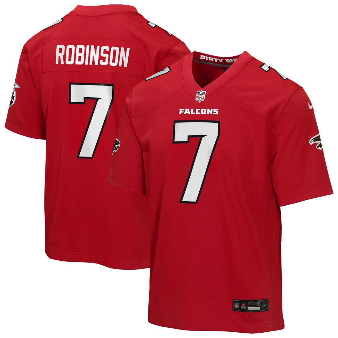 Bijan Robinson Atlanta Falcons Nike Youth Game Jersey - Red