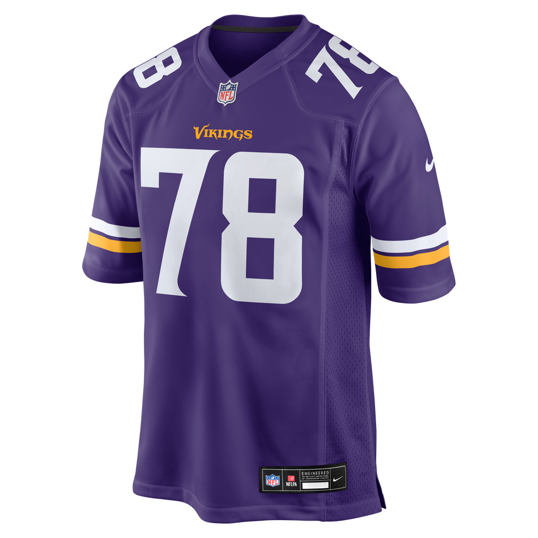 Ryan Kelly Minnesota Vikings Nike Team Game Jersey -  Purple