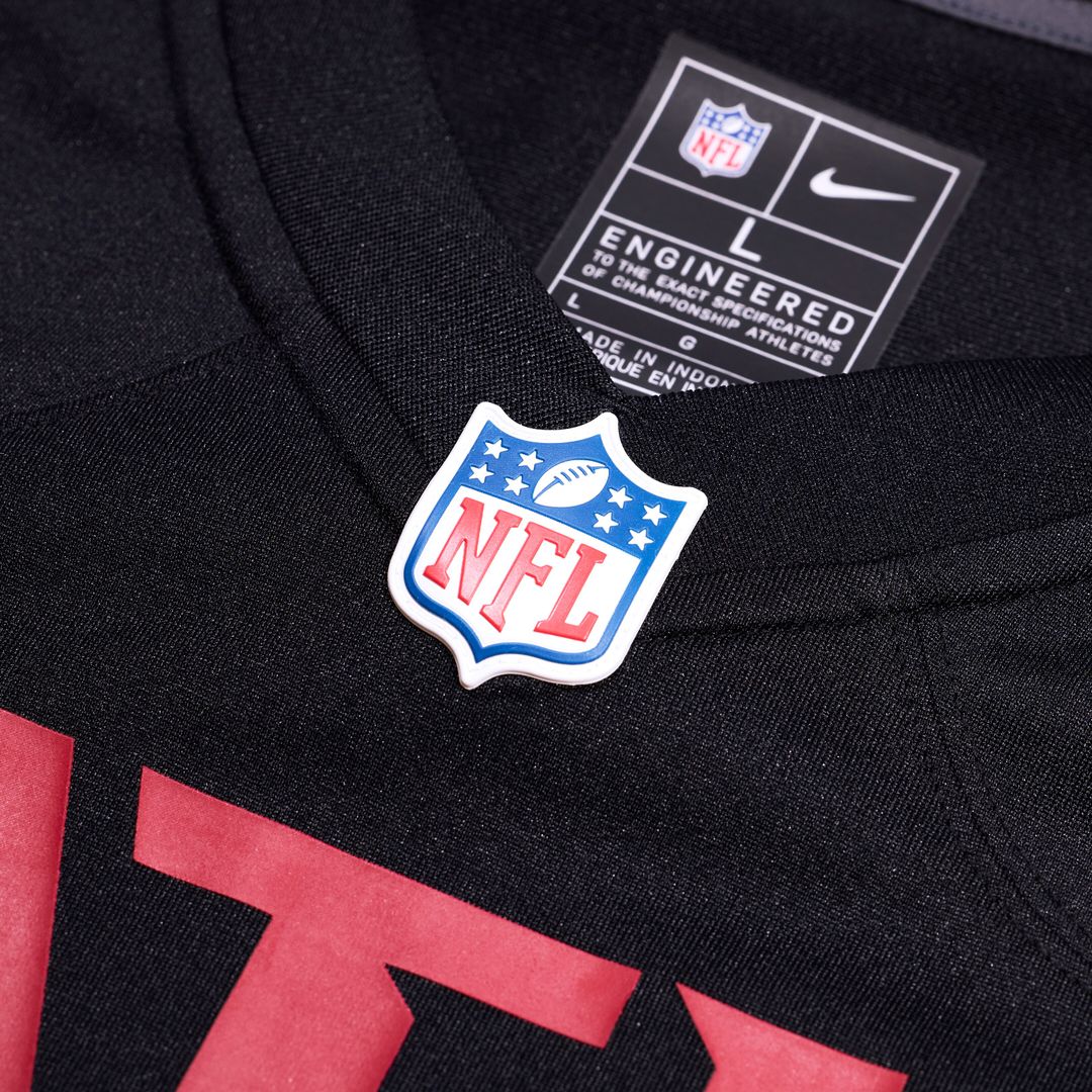 Deven Thompkins Atlanta Falcons Nike Team Game Jersey -  Black