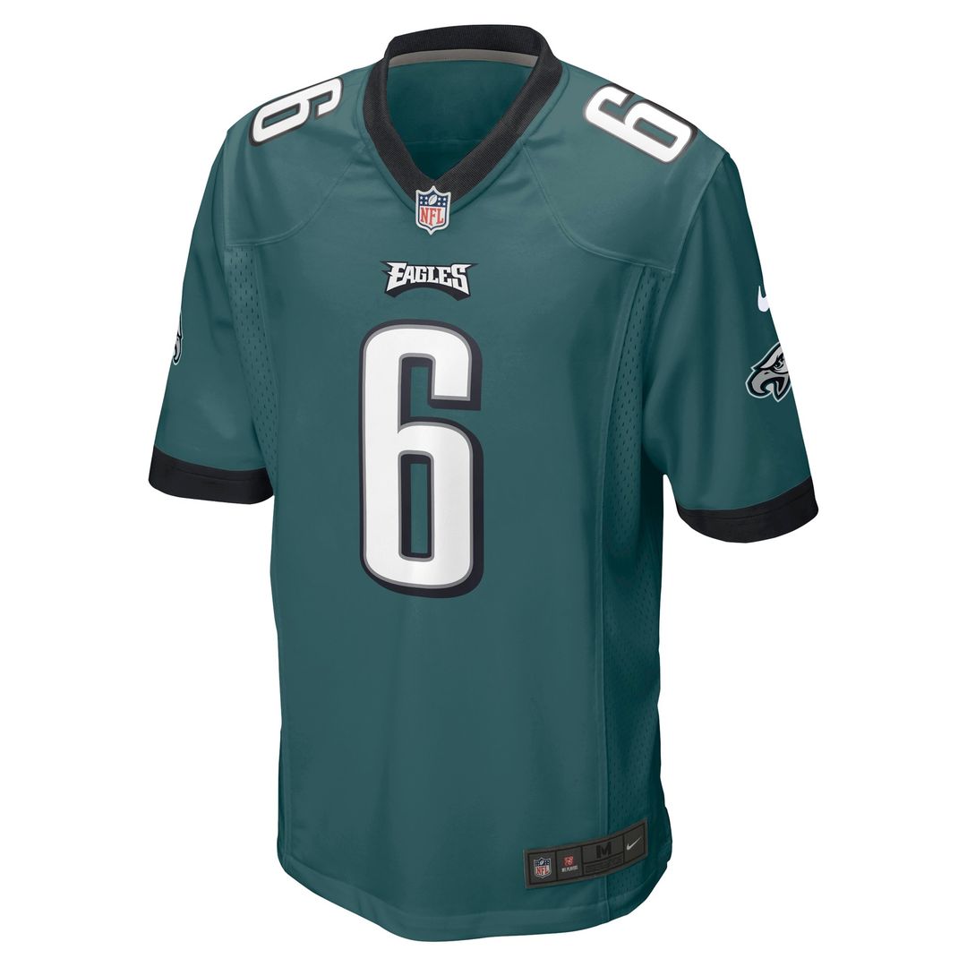 DeVonta Smith Philadelphia Eagles Nike Team Game Jersey - Midnight Green