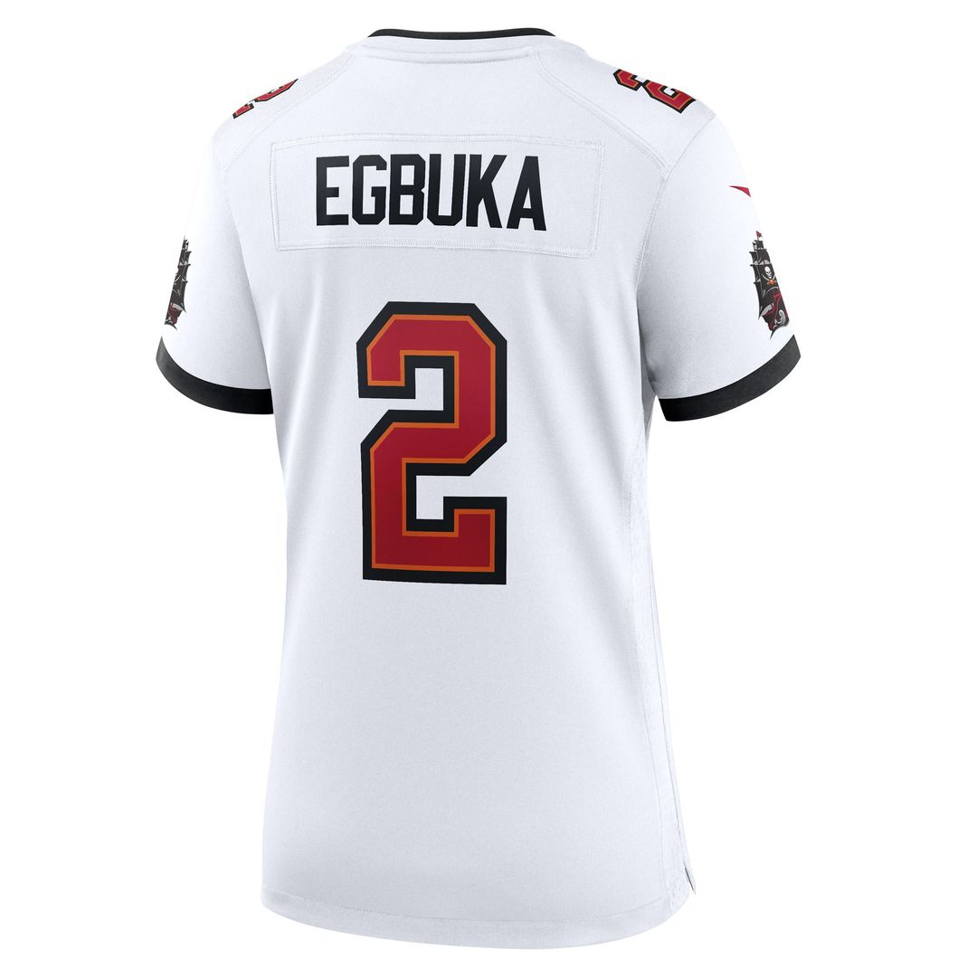 Emeka Egbuka  Tampa Bay Buccaneers Nike Women's  Game Jersey - White