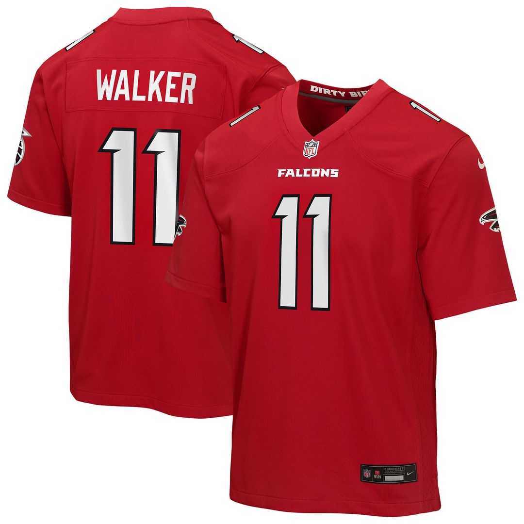 Jalon Walker Atlanta Falcons Nike Youth Game Jersey - White
