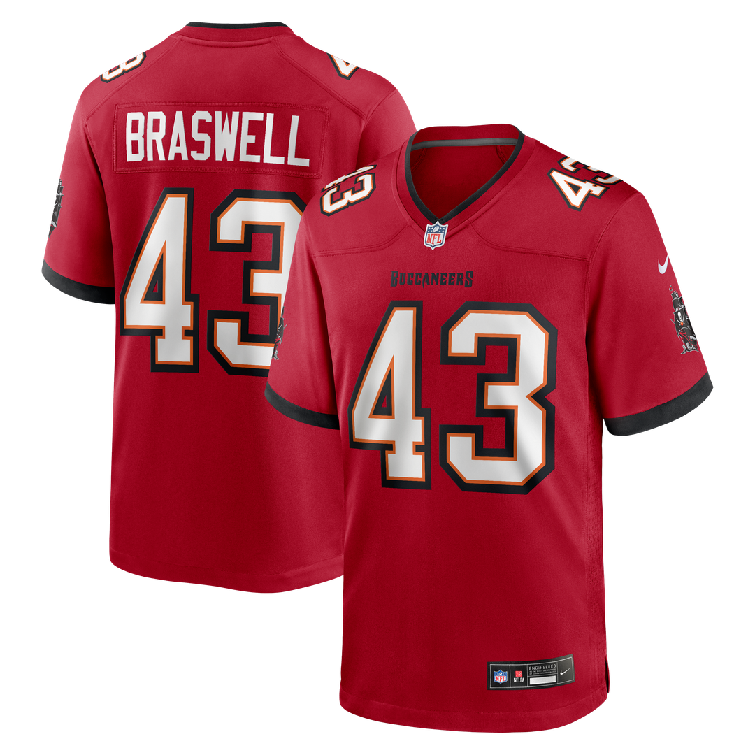 Chris Braswell Tampa Bay Buccaneers Nike  Game Jersey -  Red