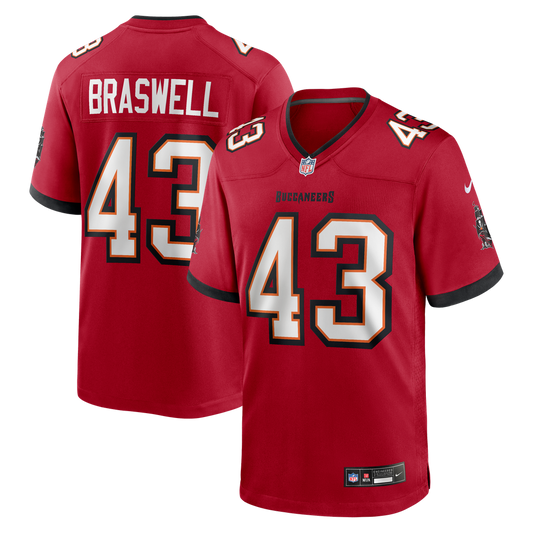 Chris Braswell Tampa Bay Buccaneers Nike  Game Jersey -  Red