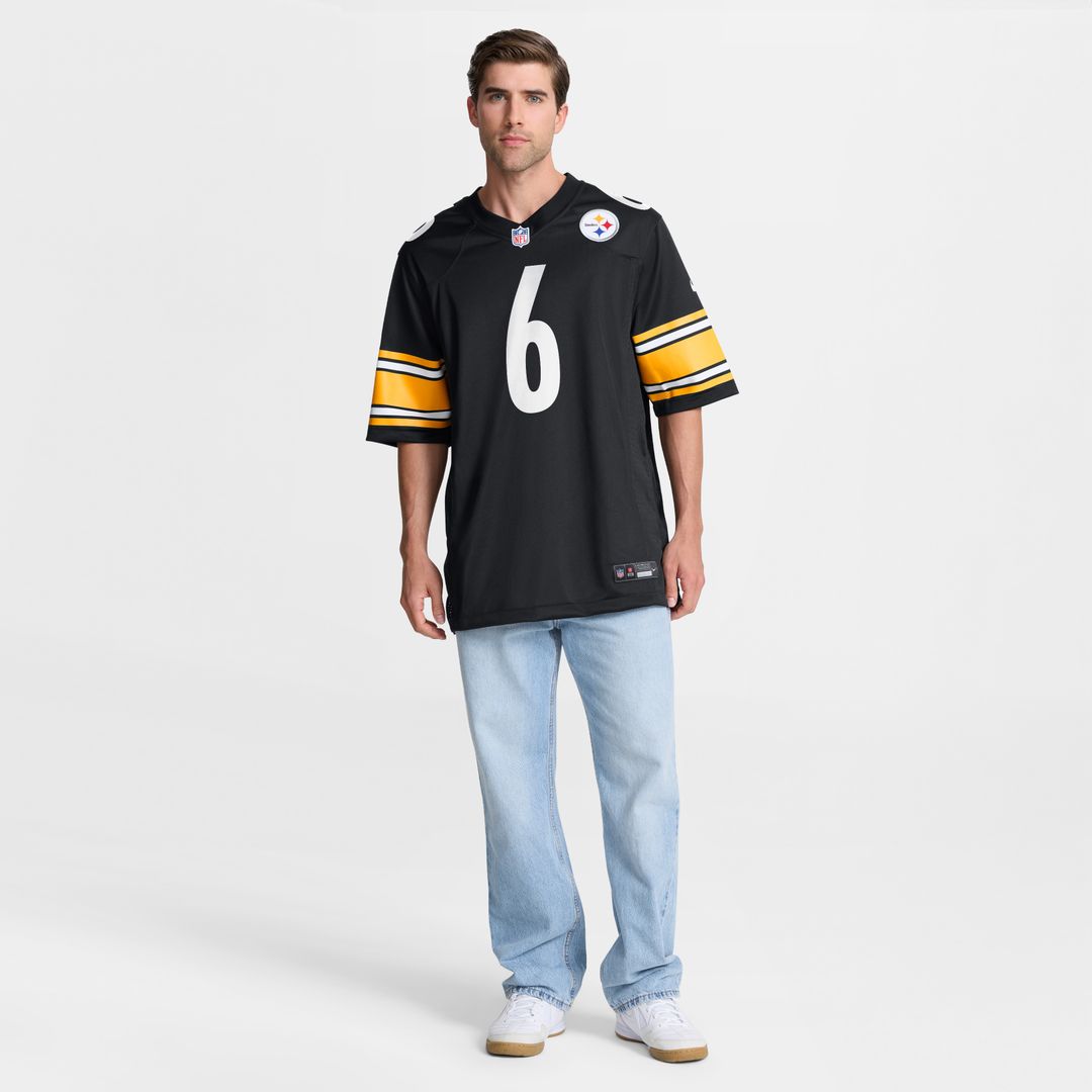 Patrick Queen Pittsburgh Steelers Nike Alternate 1933 Throwback Game Jersey - Gold