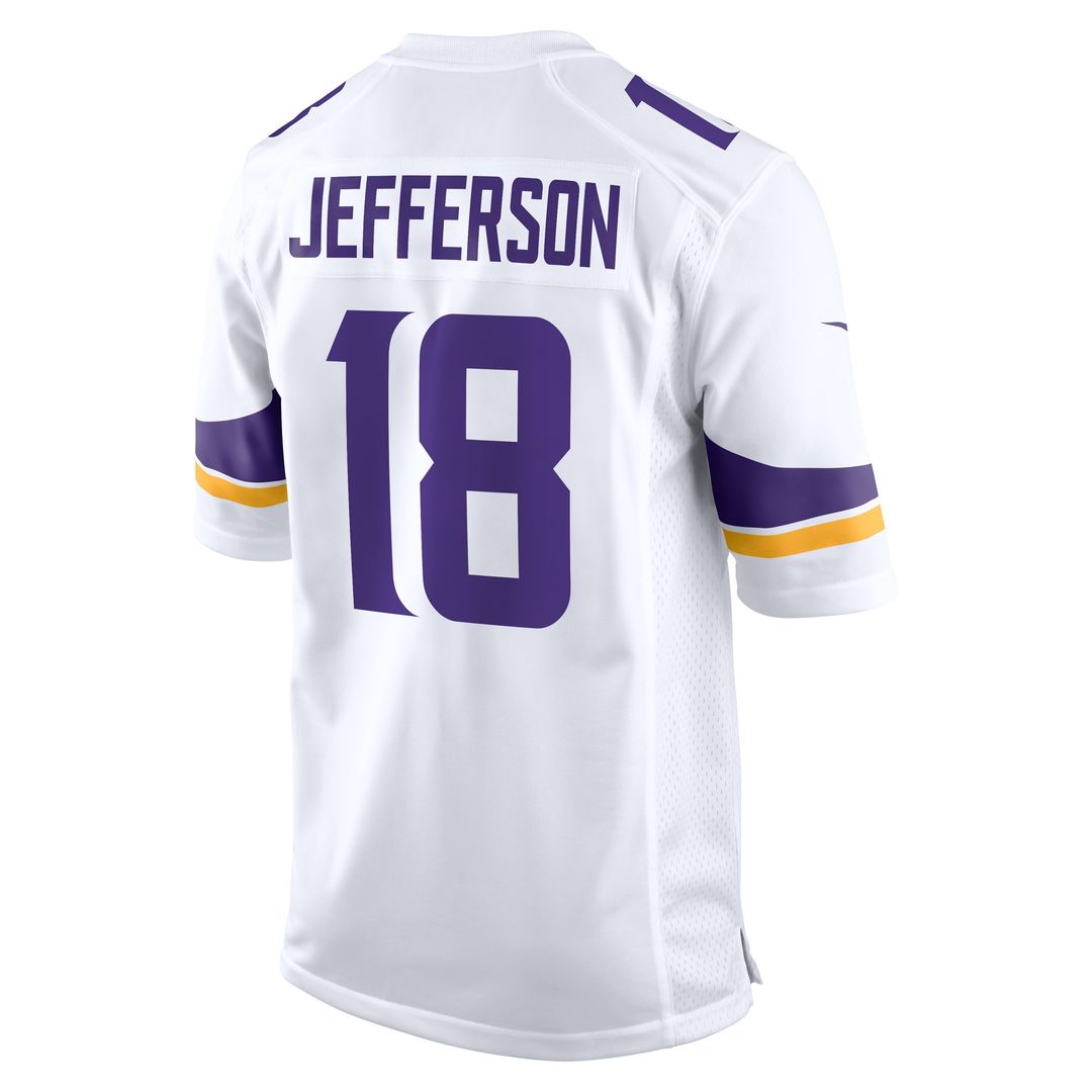 Justin Jefferson Minnesota Vikings Nike Player Game Jersey - Purple