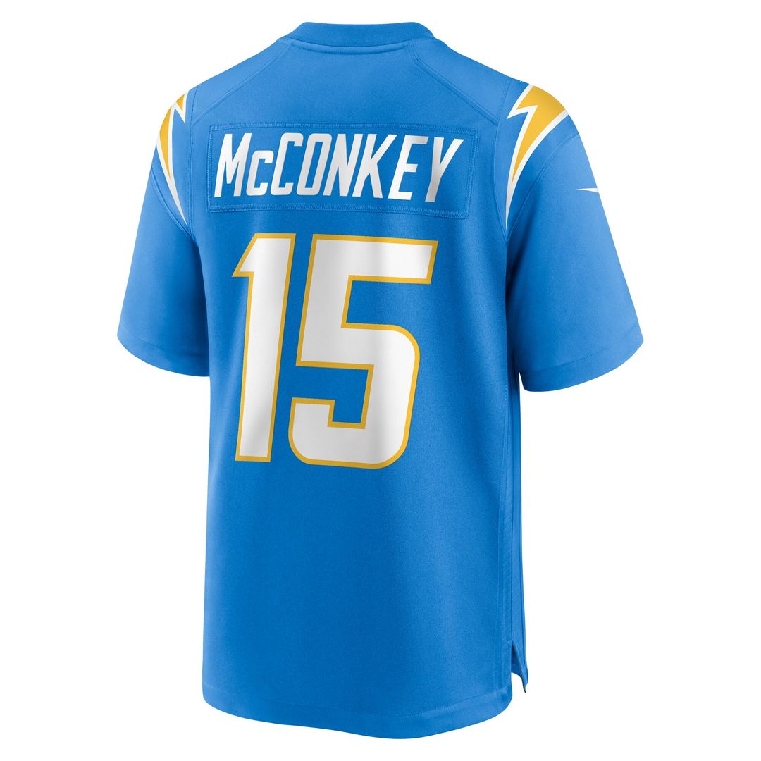 Ladd McConkey Los Angeles Chargers Nike Alternate Super Chargers Game Player Jersey - Navy