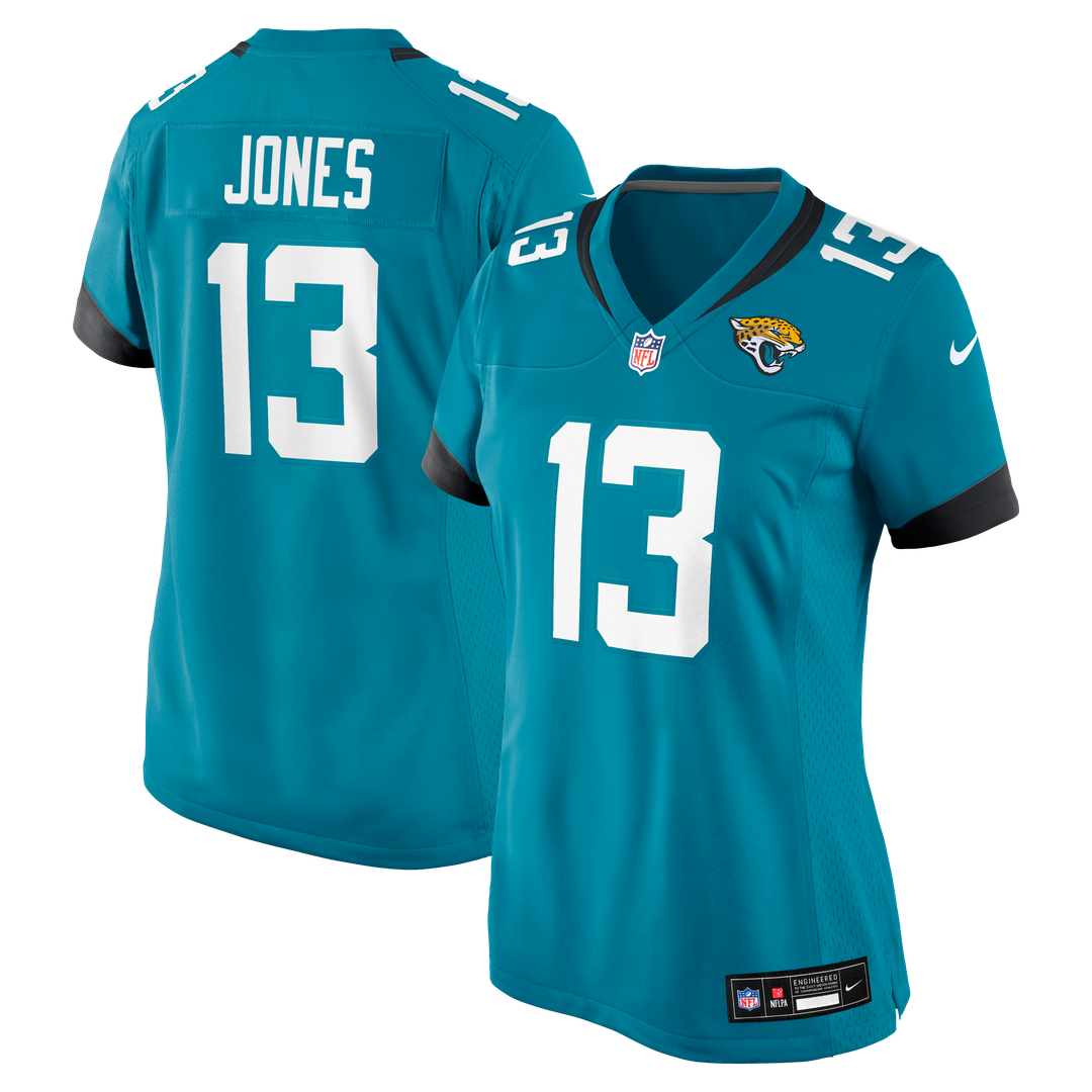 Tim Jones Jacksonville Jaguars Nike Women's Team Game Jersey -  Teal