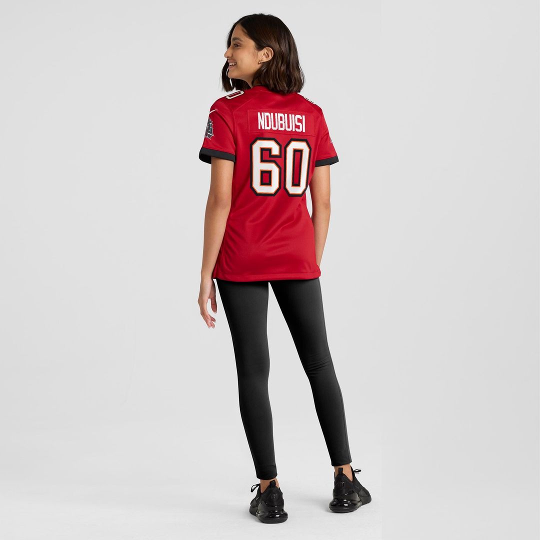 Haggai Ndubuisi Tampa Bay Buccaneers Nike Women's Team Game Jersey - Red