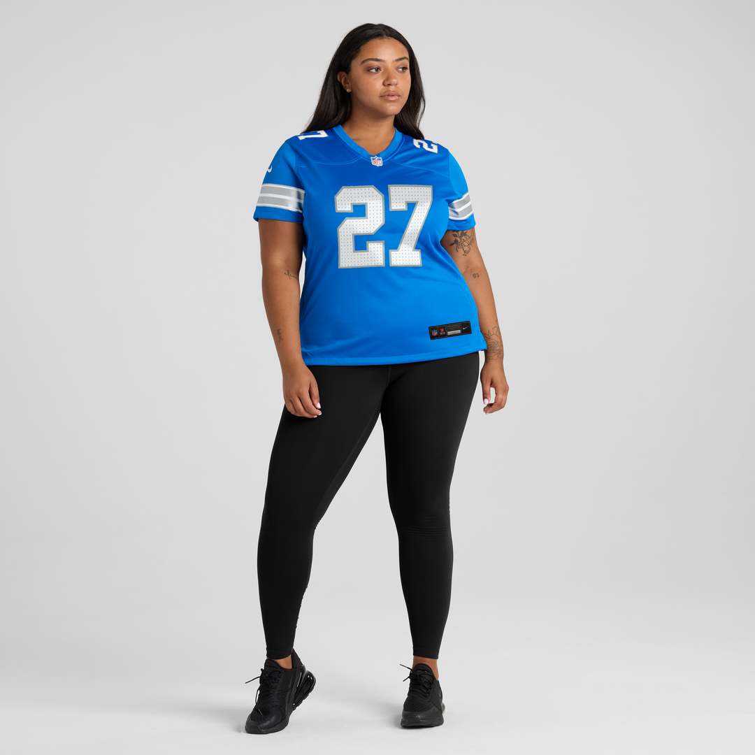 Christian Izien Detroit Lions Nike Women's Team Game Jersey -  Blue