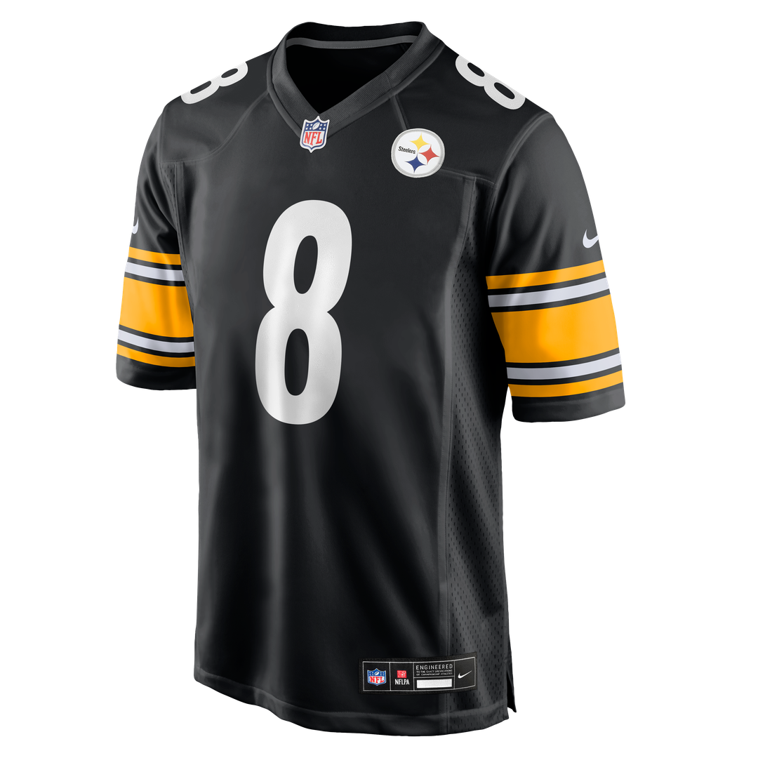 Aaron Rodgers Pittsburgh Steelers Nike Game Jersey - Black