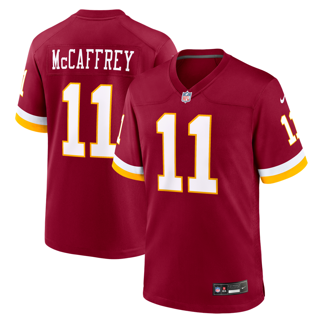 Luke McCaffrey Washington Commanders Nike Game Jersey - Burgundy