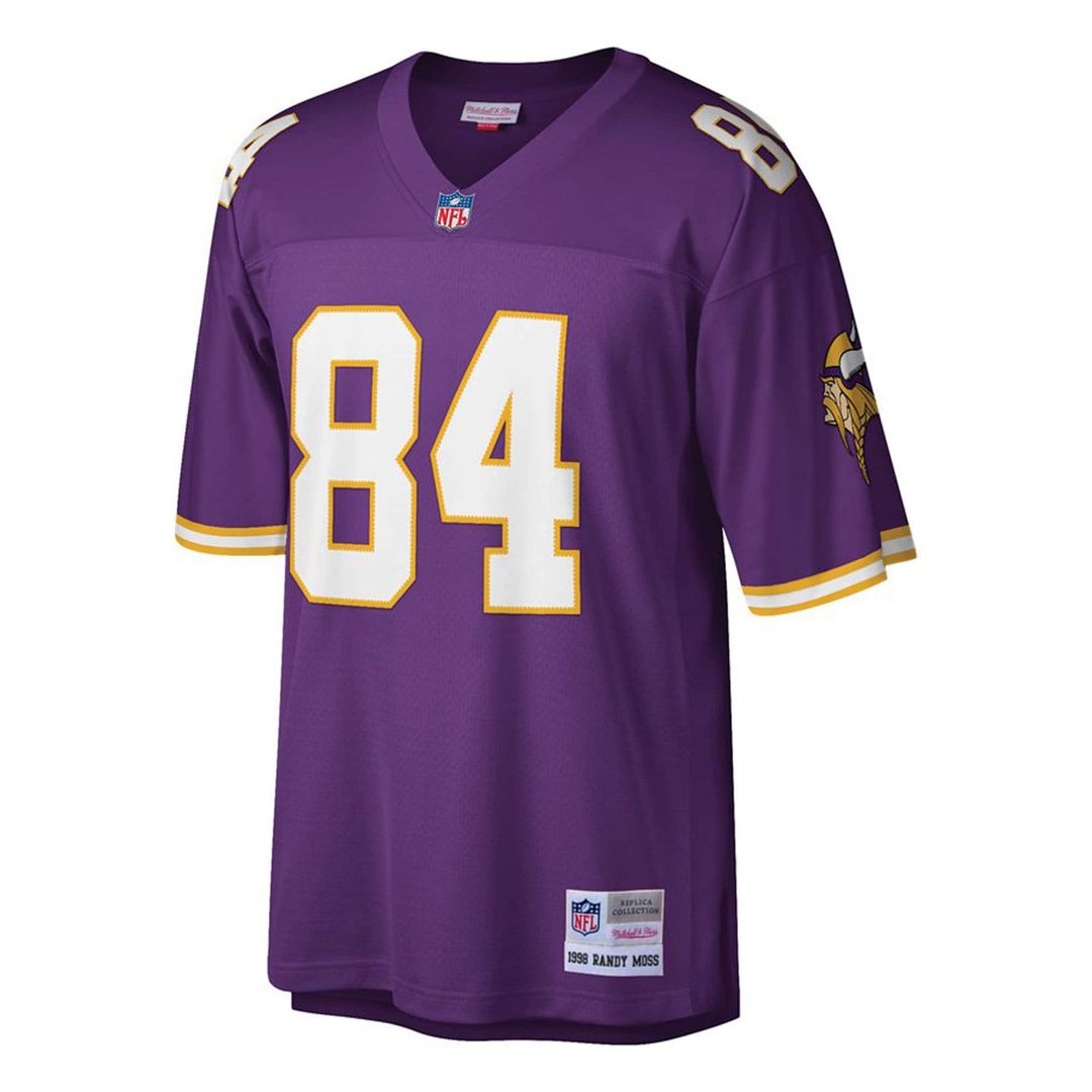 Randy Moss Minnesota Vikings Mitchell & Ness Big & Tall 1998 Legacy Retired Player Jersey - White