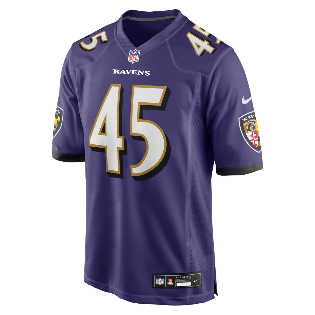 Mike Green Baltimore Ravens Nike Team Game Jersey -  Purple