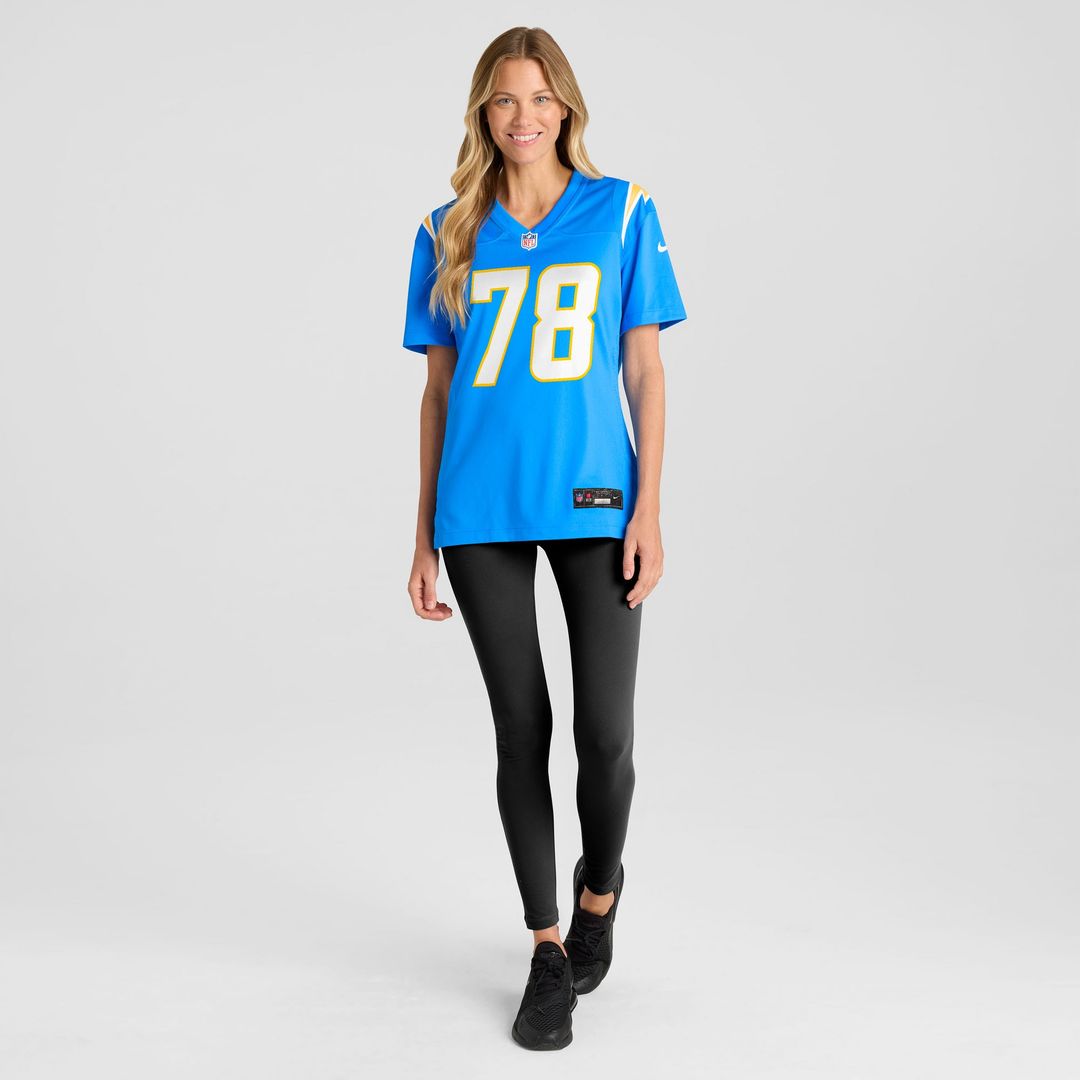 Andre James Los Angeles Chargers Nike Women's Team Game Jersey -  Powder Blue