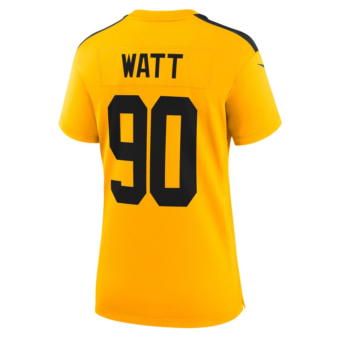 T.J. Watt Pittsburgh Steelers Nike Women's Game Jersey - Black
