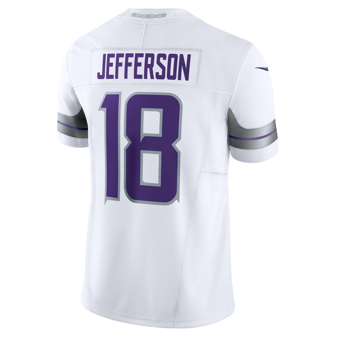 Justin Jefferson Minnesota Vikings Nike Alternate Vapor F.U.S.E. Limited Jersey - White