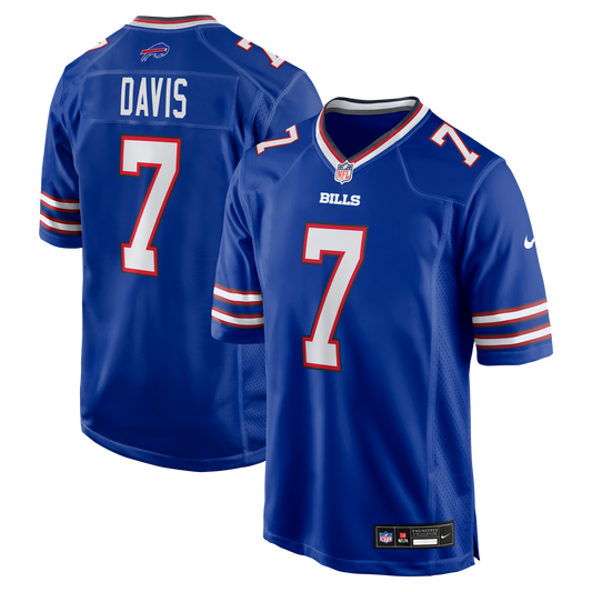 Ray Davis Buffalo Bills Nike Team Game Jersey -  Royal