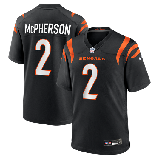 Evan McPherson Cincinnati Bengals Nike Game Jersey - Black