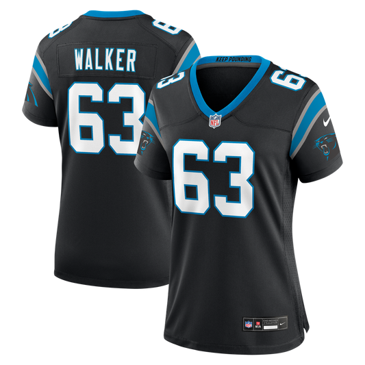 Rasheed Walker Carolina Panthers Nike Women's Team Game Jersey -  Black
