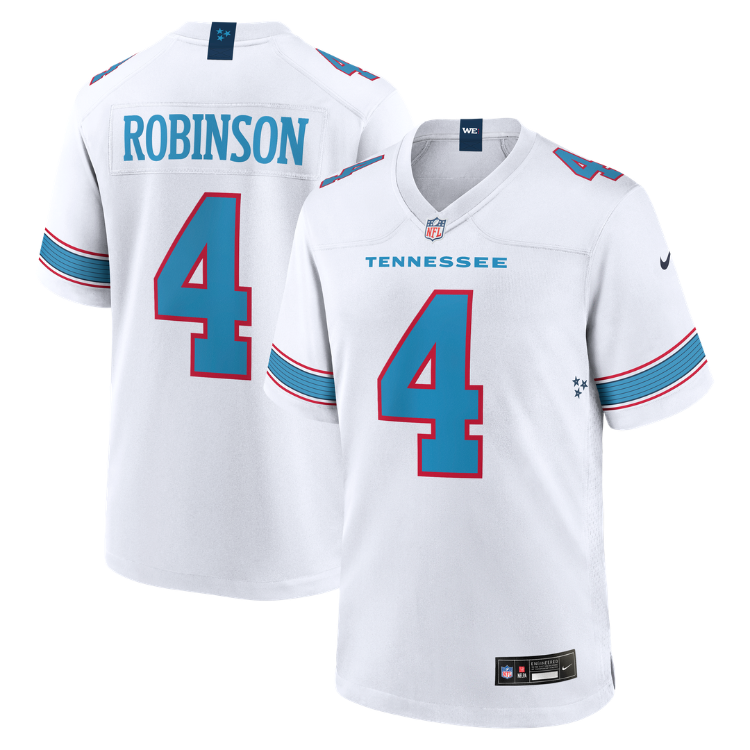 Wan'Dale Robinson Tennessee Titans Nike Team Game Jersey - Light Blue