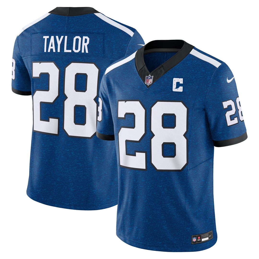 Jonathan Taylor Indianapolis Colts Nike Vapor F.U.S.E. Limited Jersey - Royal